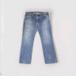 Carhartt Jeans Mens 42x32 Blue Rugged Flex Relaxed Fit 5-Pocket 102804-498